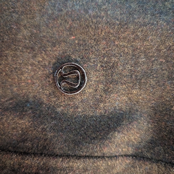 Lululemon Winter Warrior Wool Parka- Heathered Dark Olive - Picture 9 of 9